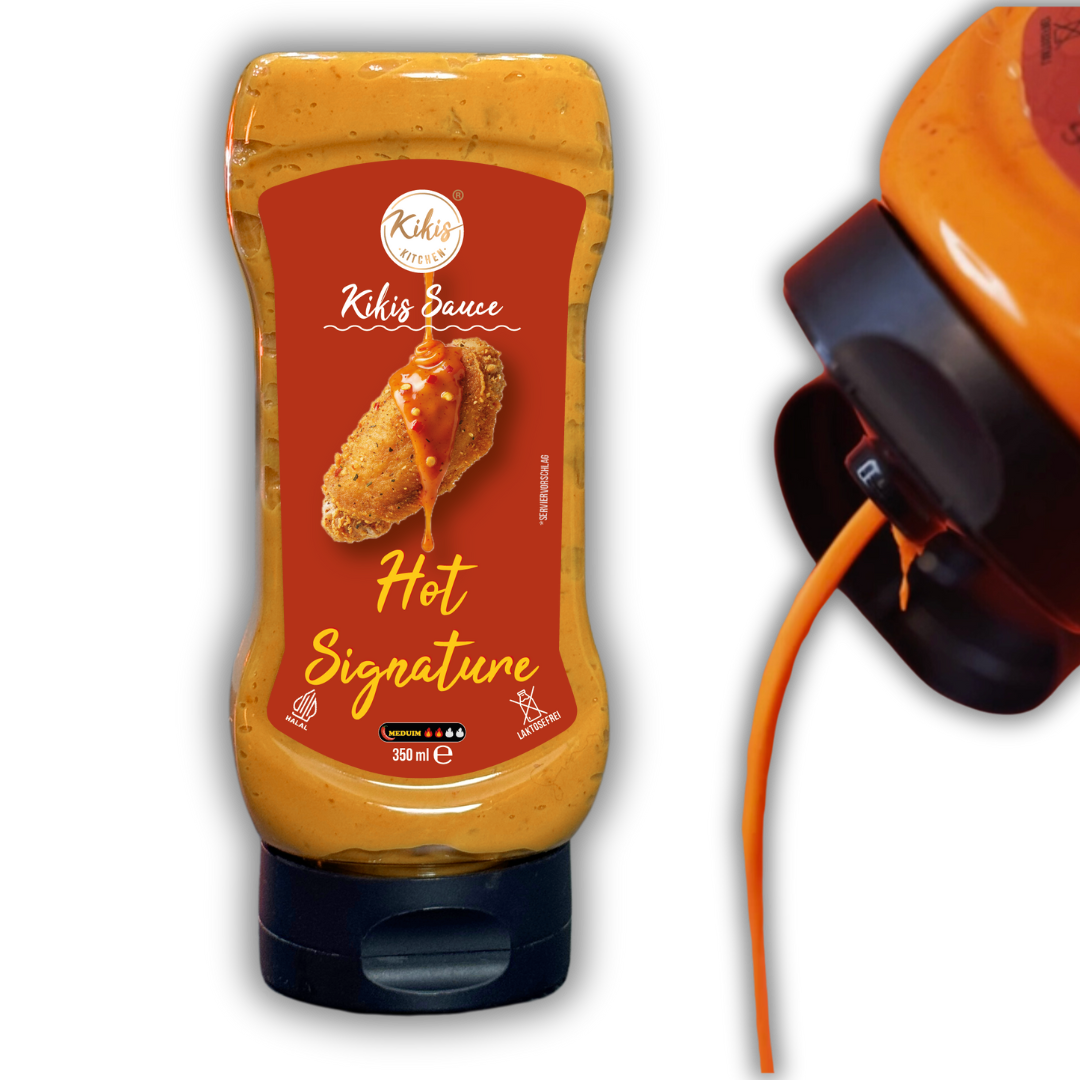 Kikis Sauce - Hot Signature -  von Kikis Kitchen - Nur €3.90! Bestelle jetzt Kikis Kitchen