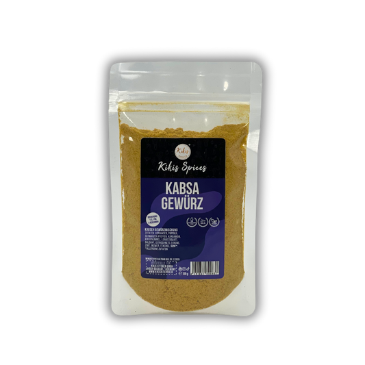 Neu: Kikis Kabsa Gewürz -  von Kikis Kitchen - Nur €3.90! Bestelle jetzt Kikis Kitchen