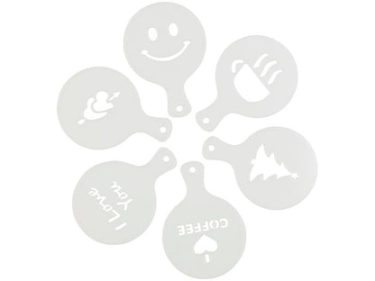 Kakaostreuer mit Motiv-Schablonen -  von Pearl - Nur €9.90! Bestelle jetzt Kikis Kitchen