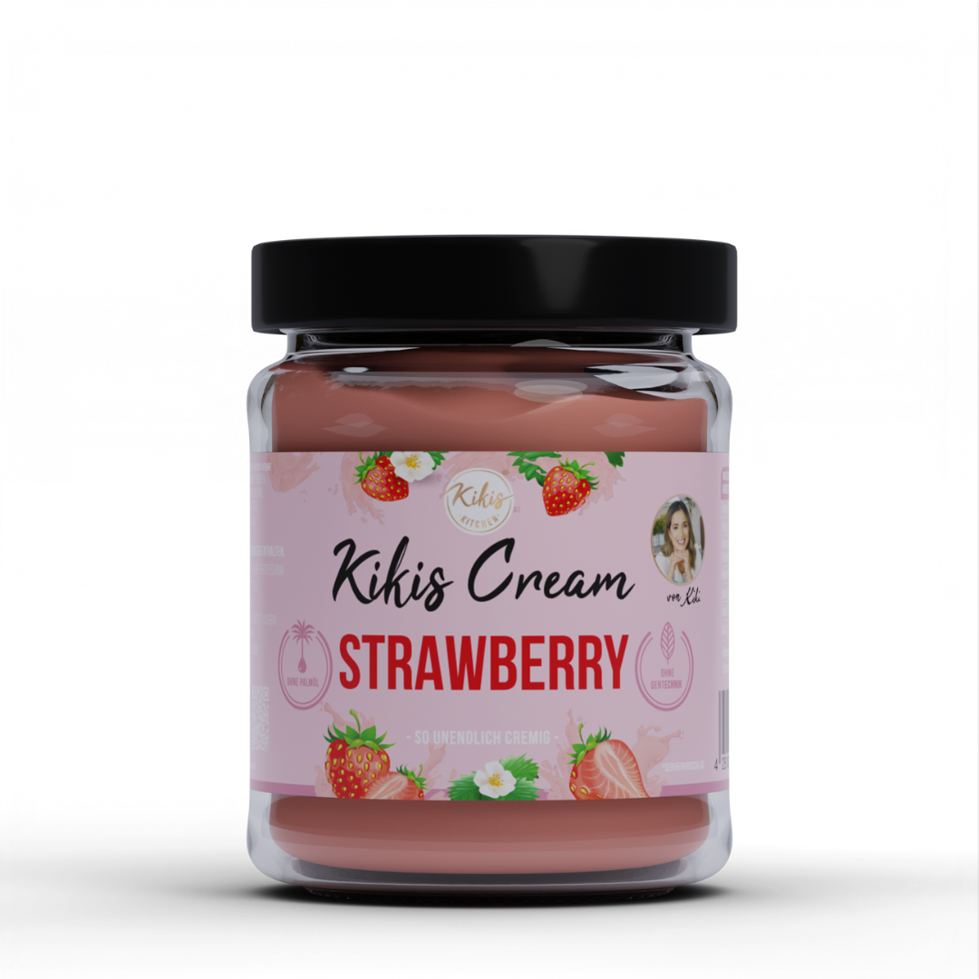 Kikis Cream STRAWBERRY - Erdbeercreme | von Kikis Kitchen Kikis Cream STRAWBERRY - Erdbeercreme | von Kikis Kitchen