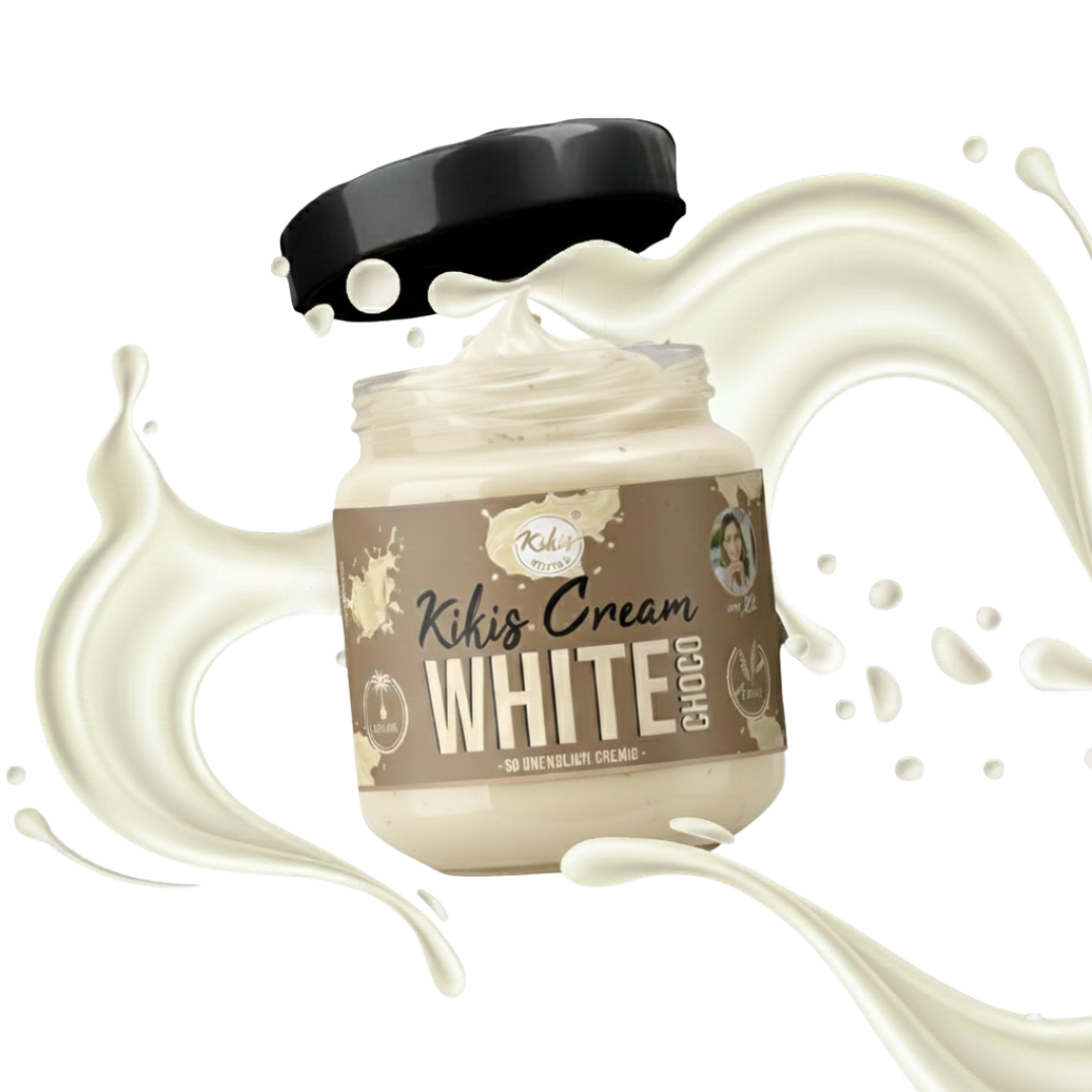 Kikis Cream WHITE CHOCO - Weiße Schokoladencreme -  von Kikis Kitchen - Nur €3.89! Bestelle jetzt Kikis Kitchen
