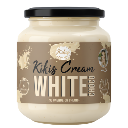 Kikis Cream WHITE CHOCO - Weiße Schokoladencreme -  von Kikis Kitchen - Nur €3.89! Bestelle jetzt Kikis Kitchen
