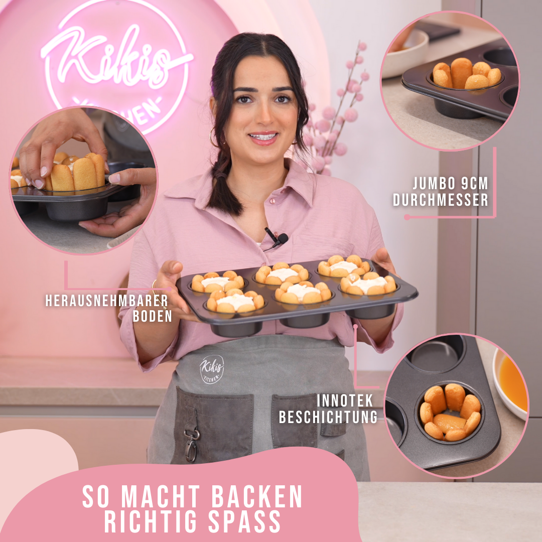 Kikis Muffinform XXL -  Ø 9cm -  von Kikis Kitchen - Nur €16.90! Bestelle jetzt Kikis Kitchen