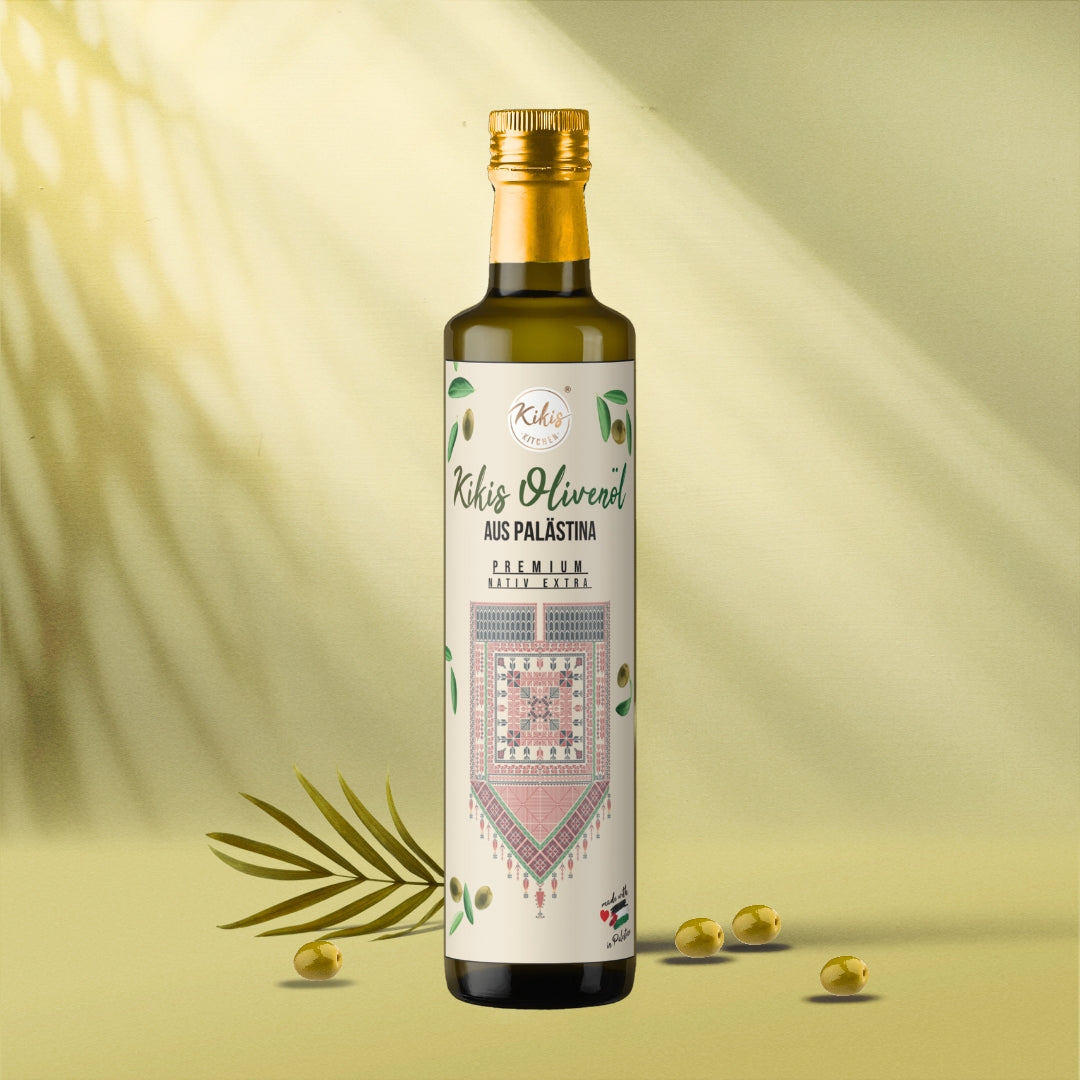 Kikis Olivenöl NATIV EXTRA aus Palästina 500ml -  von Kikis Kitchen - Nur €19.90! Bestelle jetzt Kikis Kitchen