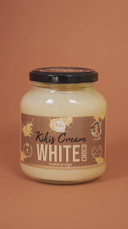 NEU: Kikis Cream WHITE CHOCO - Weiße Schokoladencreme