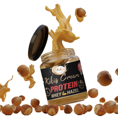 Kikis Cream PROTEIN WHEY HAZEL - Haselnusscreme -  von Kikis Kitchen - Nur €4.49! Bestelle jetzt Kikis Kitchen