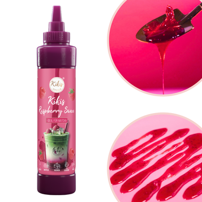 Kikis Raspberrysauce - Ideal für Matcha und Desserts -  von Kikis Kitchen - Nur €9.90! Bestelle jetzt Kikis Kitchen