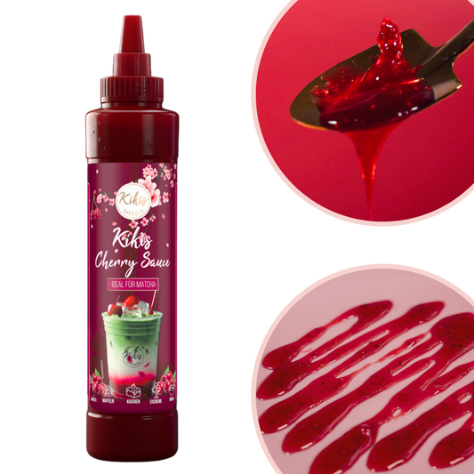 Kikis Cherrysauce - Ideal für Matcha und Desserts -  von Kikis Kitchen - Nur €9.90! Bestelle jetzt Kikis Kitchen