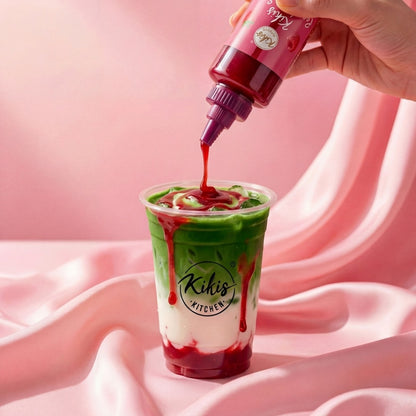 Kikis Cherrysauce - Ideal für Matcha und Desserts -  von Kikis Kitchen - Nur €9.90! Bestelle jetzt Kikis Kitchen