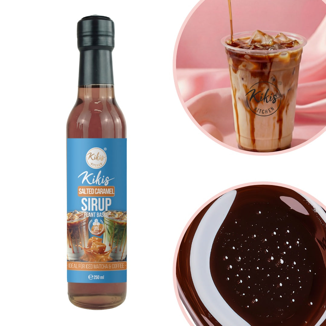 Kikis Sirup - Salted Caramel 🍮 -  von Kikis Kitchen - Nur €6.90! Bestelle jetzt Kikis Kitchen