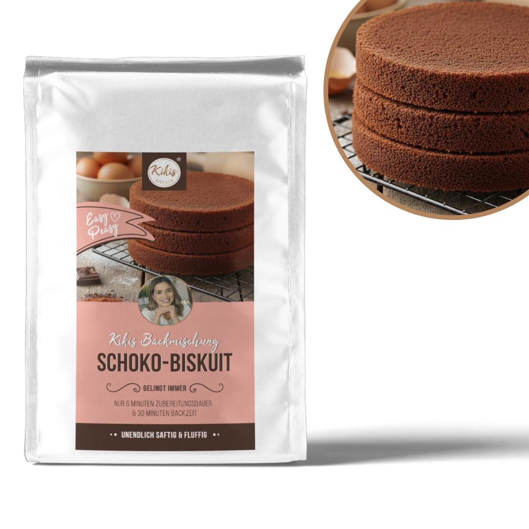 Kikis Schoko Biskuitboden - Backmischung -  von Kikis Kitchen - Nur €4.50! Bestelle jetzt Kikis Kitchen