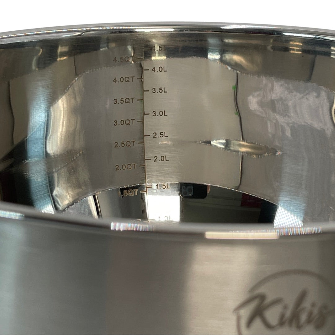 Kikis Premium Edelstahlschüssel inkl. Deckel -  von Kikis Kitchen - Nur €19.90! Bestelle jetzt Kikis Kitchen