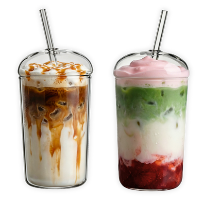 Kikis Straw Cup - 500 ml - Gläser von Kikis Kitchen - Nur €6.90! Bestelle jetzt Kikis Kitchen