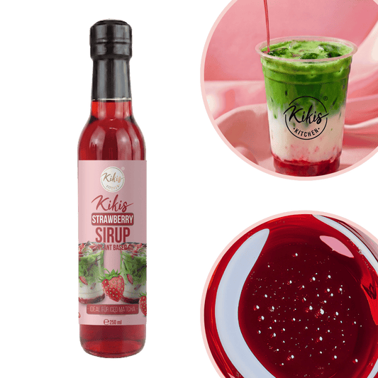 Kikis Sirup - Strawberry 🍓 -  von Kikis Kitchen - Nur €6.90! Bestelle jetzt Kikis Kitchen