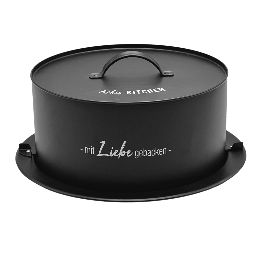 NEU: Kikis Tortentransportbox - SCHWARZ -  von Kikis Kitchen - Nur €34.90! Bestelle jetzt Kikis Kitchen