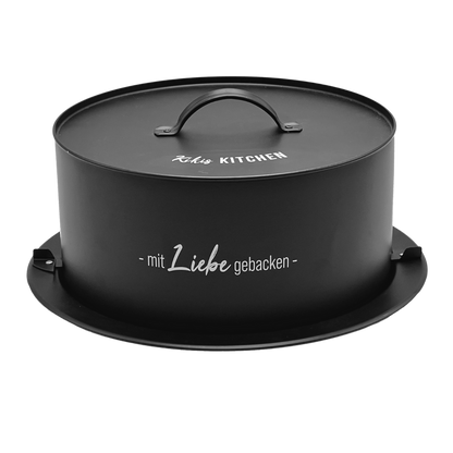 NEU: Kikis Tortentransportbox - SCHWARZ -  von Kikis Kitchen - Nur €34.90! Bestelle jetzt Kikis Kitchen