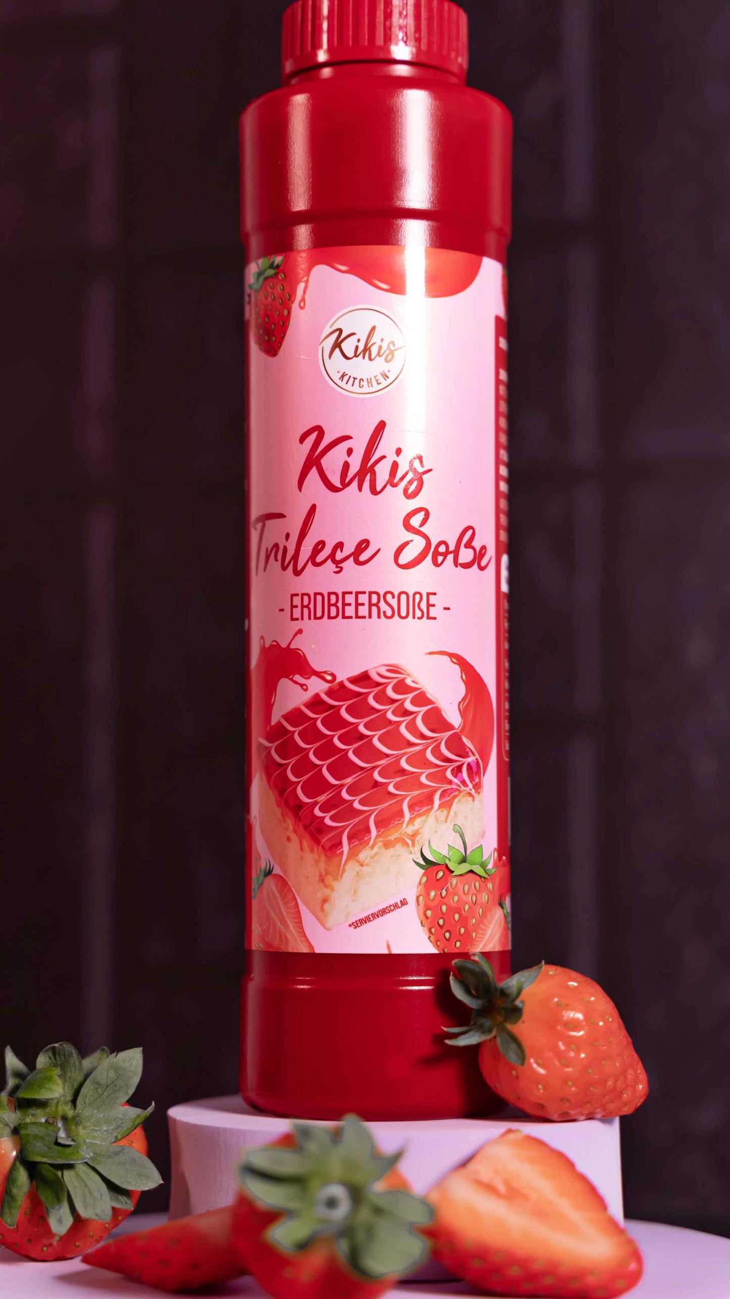 Kikis Trilece Soße - Erdbeersoße