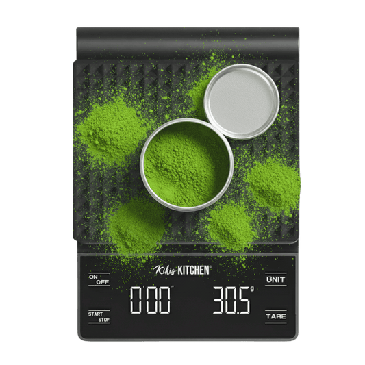 Kikis Matcha Waage – Digitale Feinwaage 0,1g (3kg) - Waage von Kikis Kitchen - Nur €12.90! Bestelle jetzt Kikis Kitchen