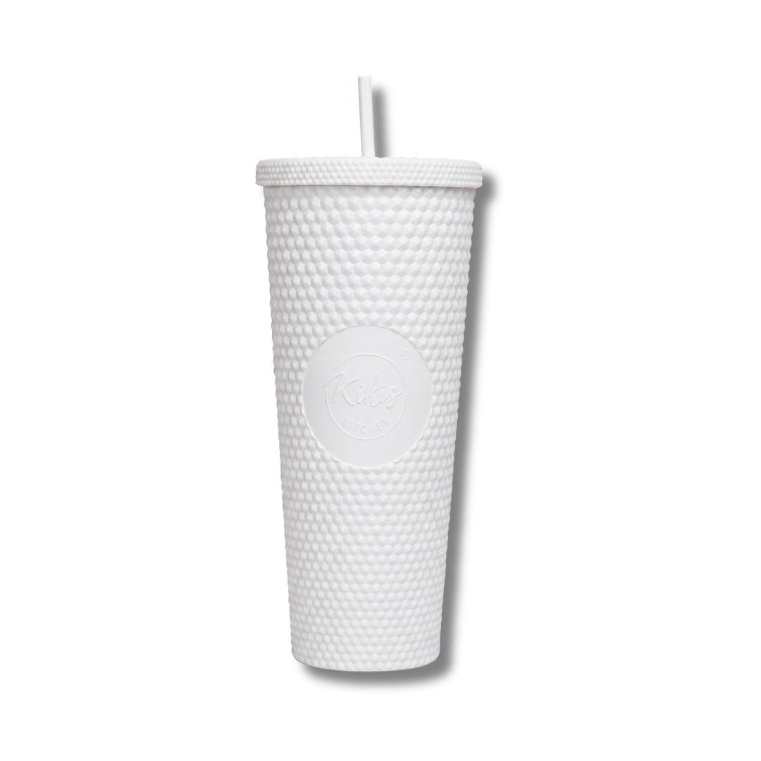 Neu: Kikis Coffee To Go Becher - Tumbler Cold Cup Bling - Weiß -  von Kikis Kitchen - Nur €14.90! Bestelle jetzt Kikis Kitchen