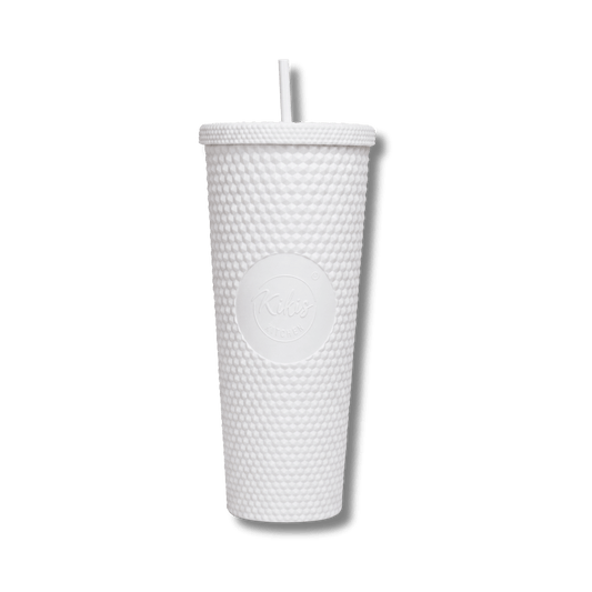 Neu: Kikis Coffee To Go Becher - Tumbler Cold Cup Bling - Weiß -  von Kikis Kitchen - Nur €14.90! Bestelle jetzt Kikis Kitchen