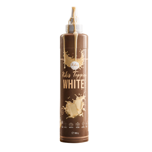 Kikis Topping White Choco - weiße Schokolade 900g -  von Kikis Kitchen - Nur €8.99! Bestelle jetzt Kikis Kitchen