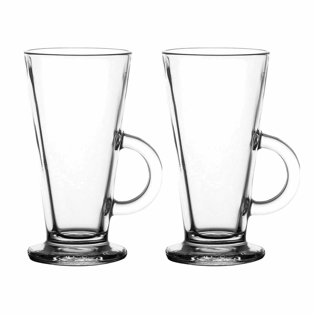 Latte Macchiato Gläser mit Henkel 2 x 250ml