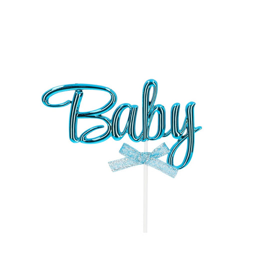 Kikis Cake Topper - 3D - Baby Blau -  von Kikis Kitchen - Nur €6.90! Bestelle jetzt Kikis Kitchen