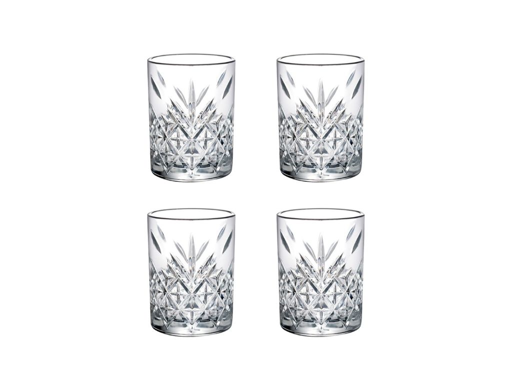 Shotgläser Timeless Kristall-Design 4 x 60ml -  von Tanay - Nur €9.90! Bestelle jetzt Kikis Kitchen