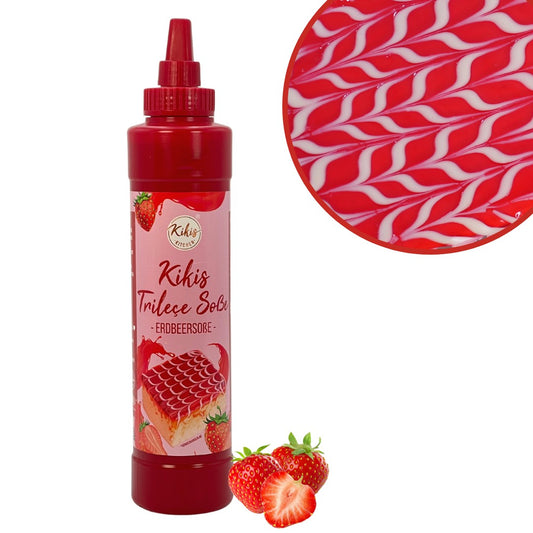 Kikis Trilece Soße - Erdbeersoße -  von Kikis Kitchen - Nur €8.50! Bestelle jetzt Kikis Kitchen